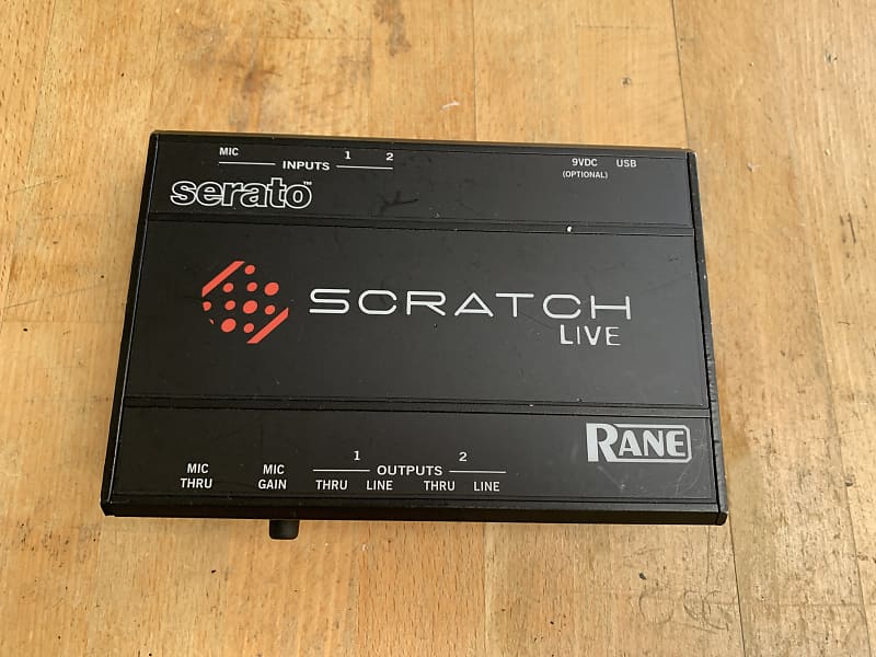 Rane serato sl1 scratch live digital shops interface