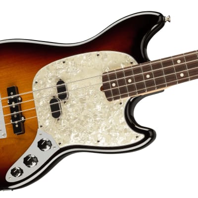 Fender American Performer Mustang Bass - 3 Colour Sunburst image 1
