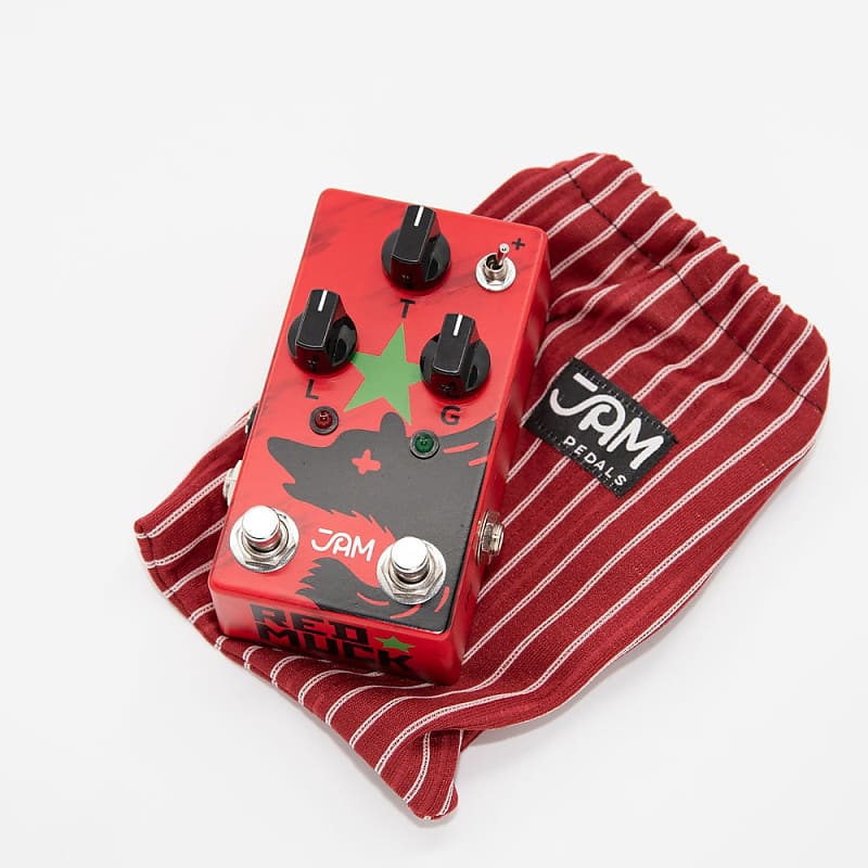 JAM Pedals Red Muck Fuzz/Distortion MK.2 Guitar Pedal image 1