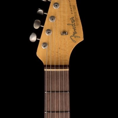 Fender Custom Shop 1963 Stratocaster Heavy Relic Desert Sunset Truetone Color Set With Case image 15