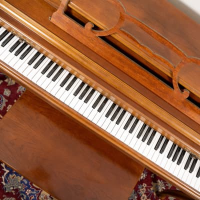 Wurlitzer P150 Upright Piano | Satin Walnut | SN: 1870744 image 4