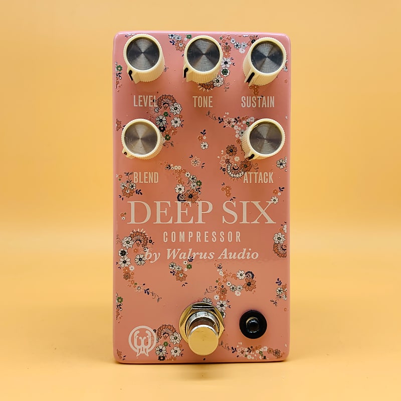 Walrus Audio Deep Six Limited Edition Floral Series w/Original Box!