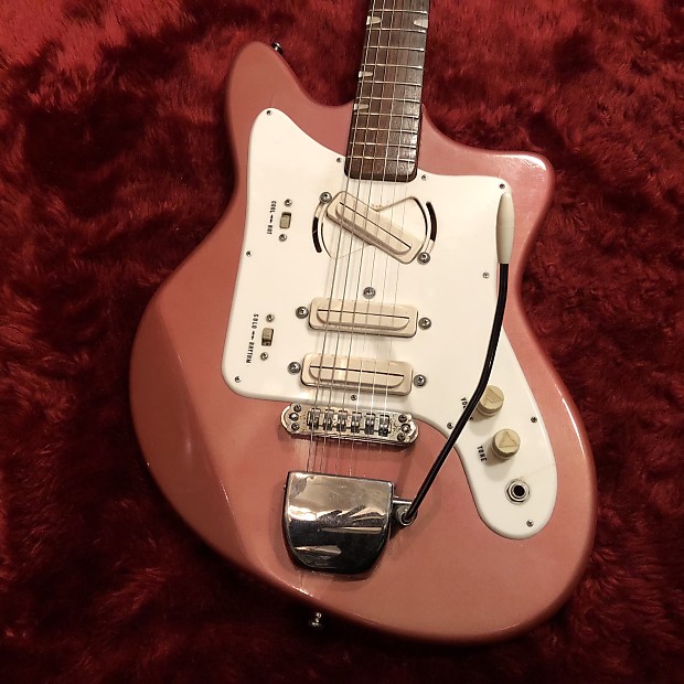 c.1966 Guyatone LG-120T Fender Jaguar Style Lotary PU