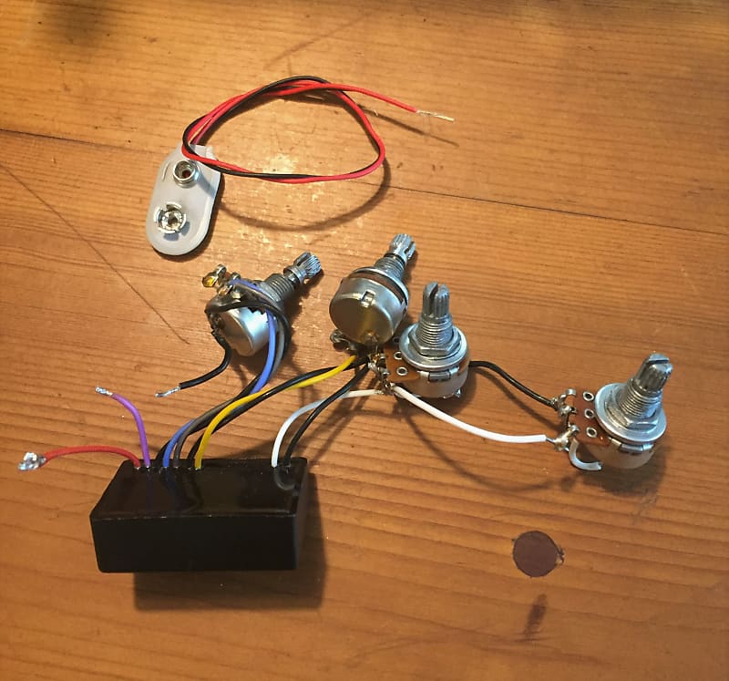Spector Tone Pump Active Tone Circuit Pre Amp