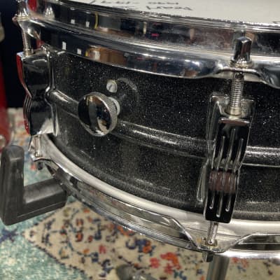 Dave Krusen's Pearl Jam, Ludwig 14x5" Acrolite Snare Drum Signed! Black image 12