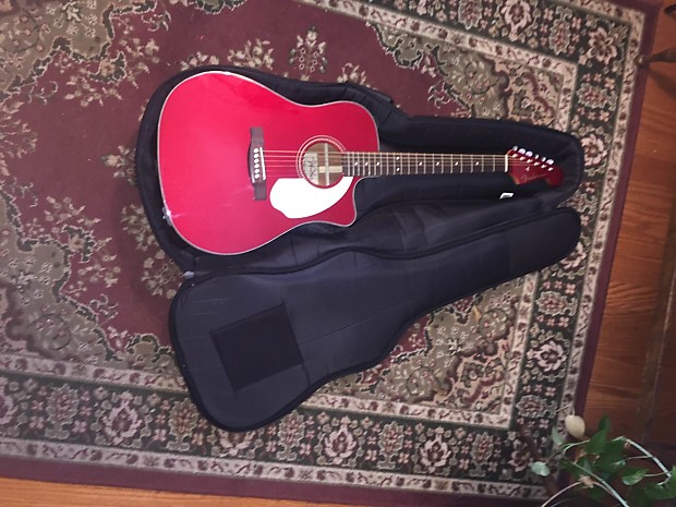 Fender Sonoran レッドエレアコ FENDER Acoustic / SONORAN SCE V2 Candy Apple Red エレアコ