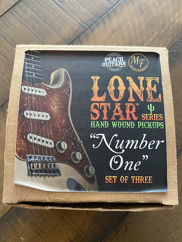 Mark Foley / Peach Guitars Hand Wound Lone Star Number One Stratocaster  Pickups Left Handed