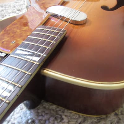 Kay ( rare ) Model 160 ( Encore ) Archtop Electric Guitar -  Late 40's-Early 50's - HSC image 5