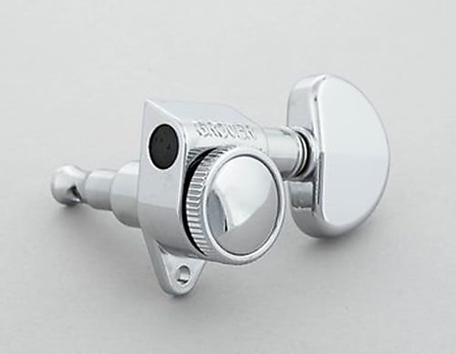 Grover 502C Roto-Grip Locking 3+3 Tuning Machines image 1