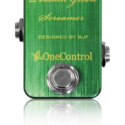 One Control Persian Green Screamer Electric Guitar Effect Pedal BJF Series for sale