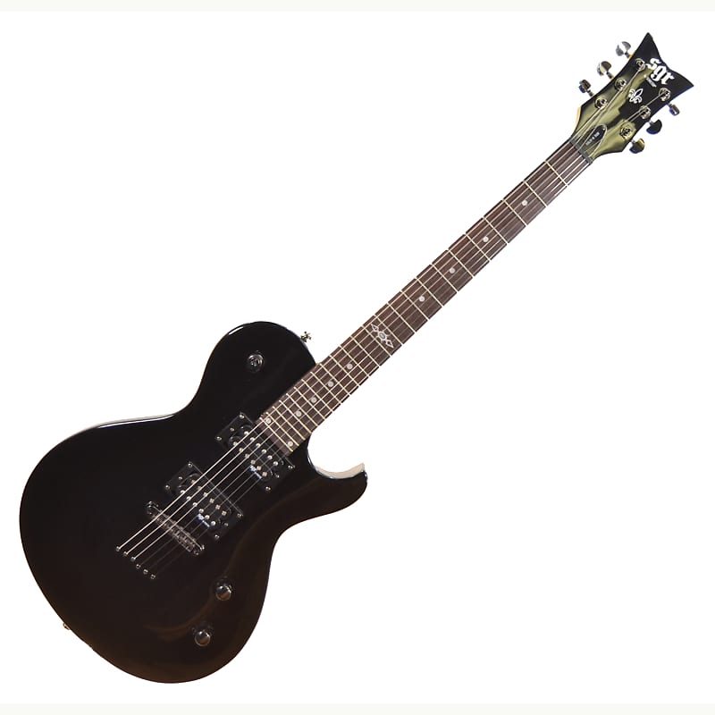 Schecter SGR Solo-6 Electric Guitar Black | Reverb