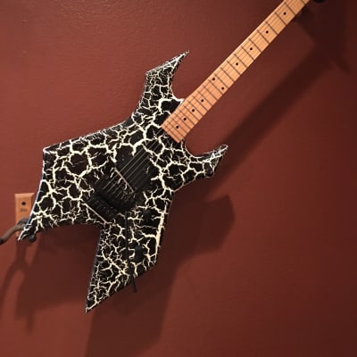 B.C. Rich Warlock Warslinger Crackle Reverse Headstock | Reverb