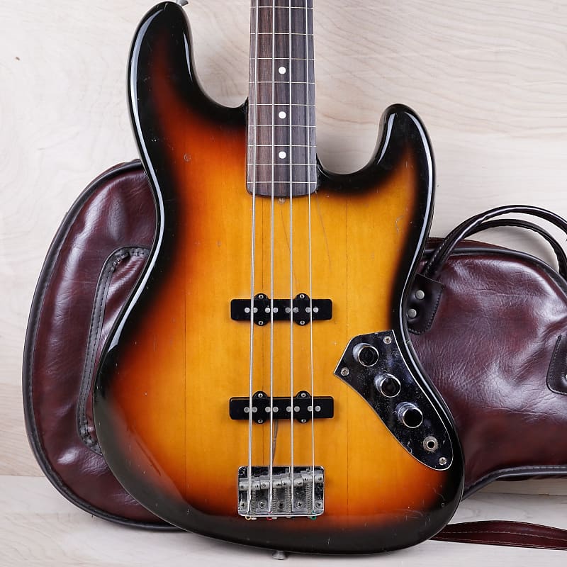 Fender Order Made JB-62 Fretless Jazz Bass MIJ 1991 Sunburst
