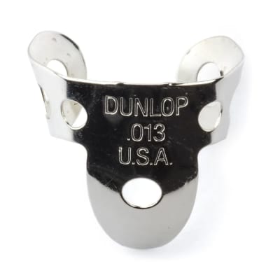Dunlop Fingerpicks Nickel Silver .013mm 50-Pack image 2