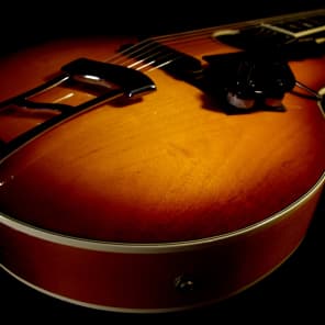 Hagstrom JIMMY D'AQUISTO  1978 Amber Sunburst. EXTREMELY RARE. D'Angelico Trained Builder. BEAUTIFUL image 25