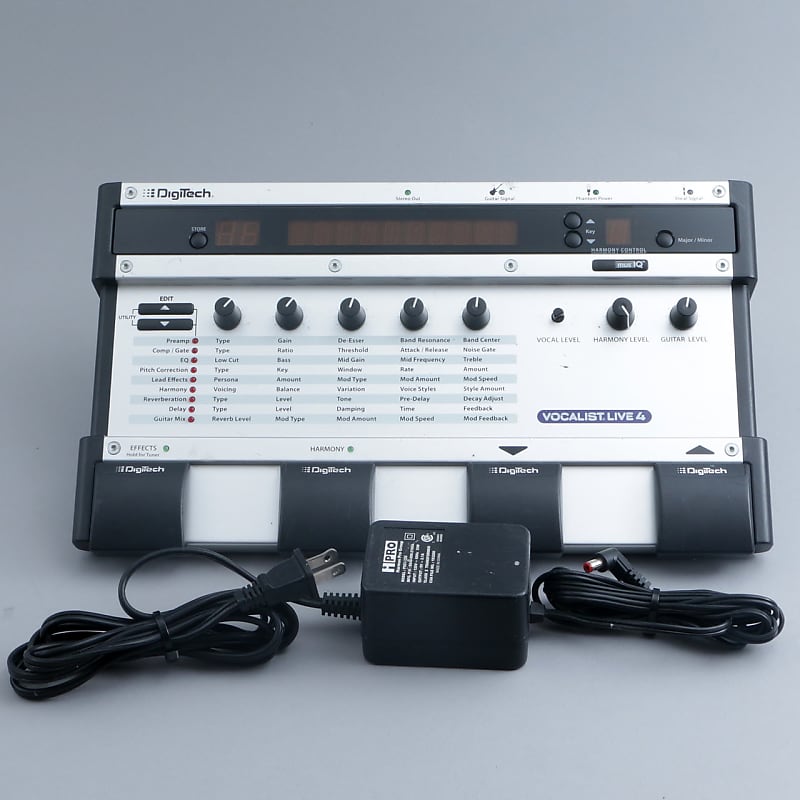 その他 DigiTech Vocalist Live 4 DigiTech Vocalist Live 4 Vocal Effect Processor | Reverb Canada
