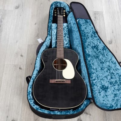 Martin 000-17E Acoustic Electric Guitar, Rosewood Fretboard, Black Smoke image 23