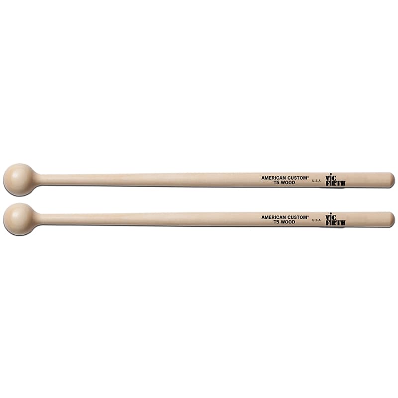Vic Firth T5 American Custom Timpani Mallets Wood Reverb