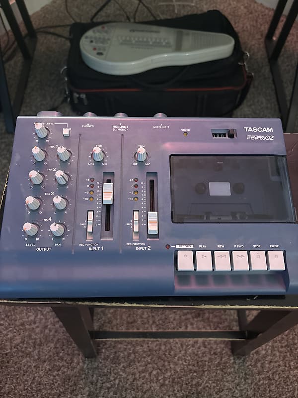 TASCAM Porta 02 mkII Ministudio 4-Track Cassette Recorder