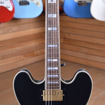 Epiphone Emily Wolfe Sheraton Stealth Outfit Black Aged Gloss image 14
