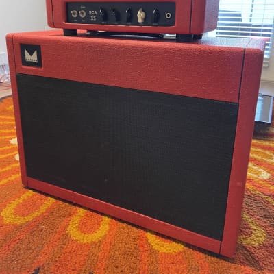 Morgan  RCA35 with 2x12 Red Matching Cab image 1
