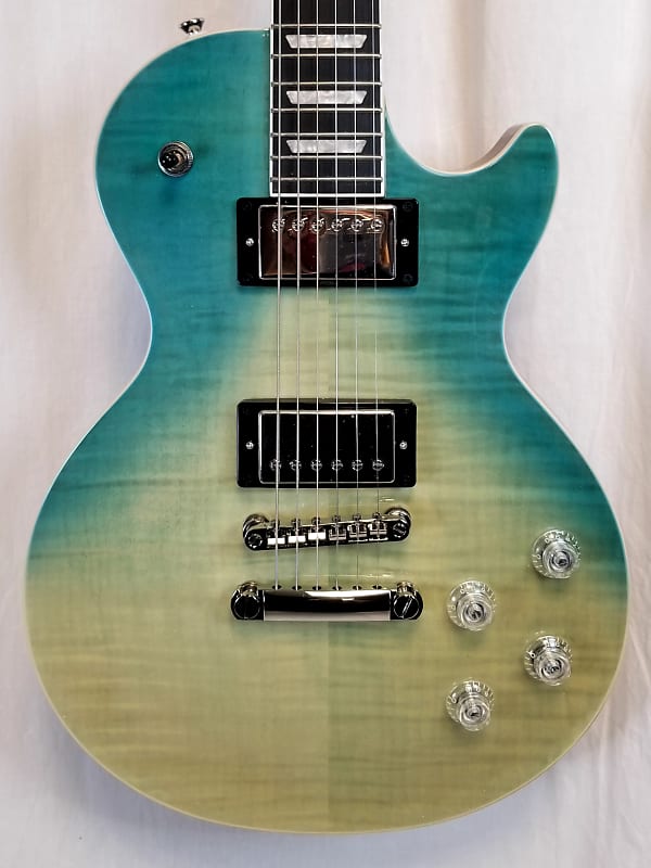 Epiphone Les Paul Modern Figured Electric Guitar, Flame Maple Top