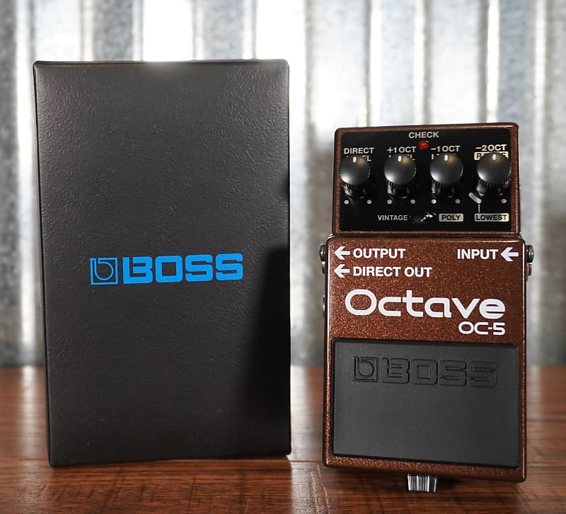 Boss OC-5 Octave Guitar Bass Effect Pedal | Reverb