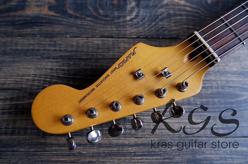 Juno Stratocaster Black | Reverb