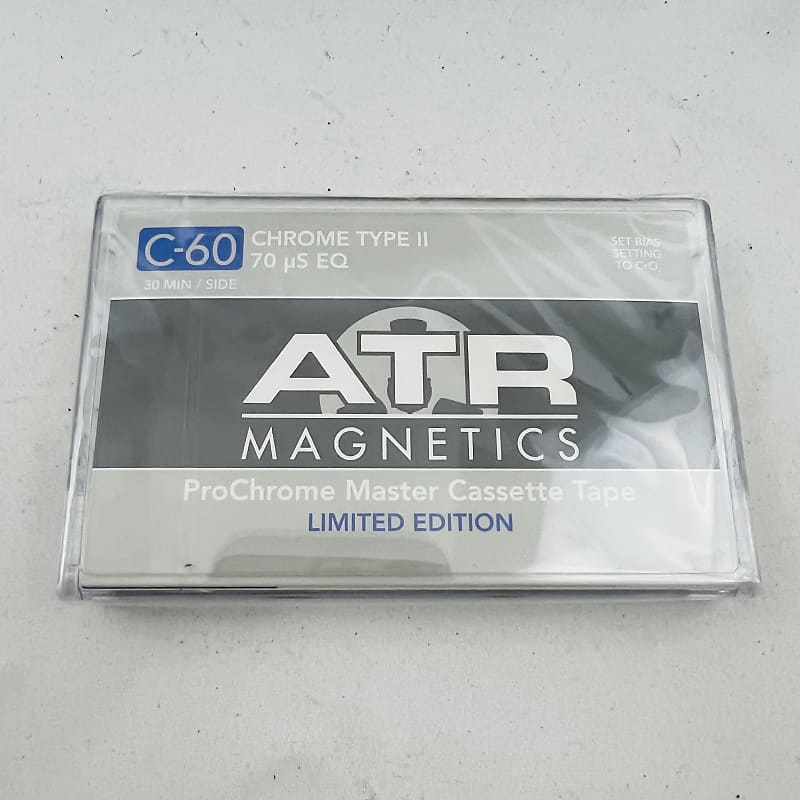 ATR MAGNETICS COBALT GOLD REEL TO REEL Blank Audio Cassette Tape (Sealed)  NEW