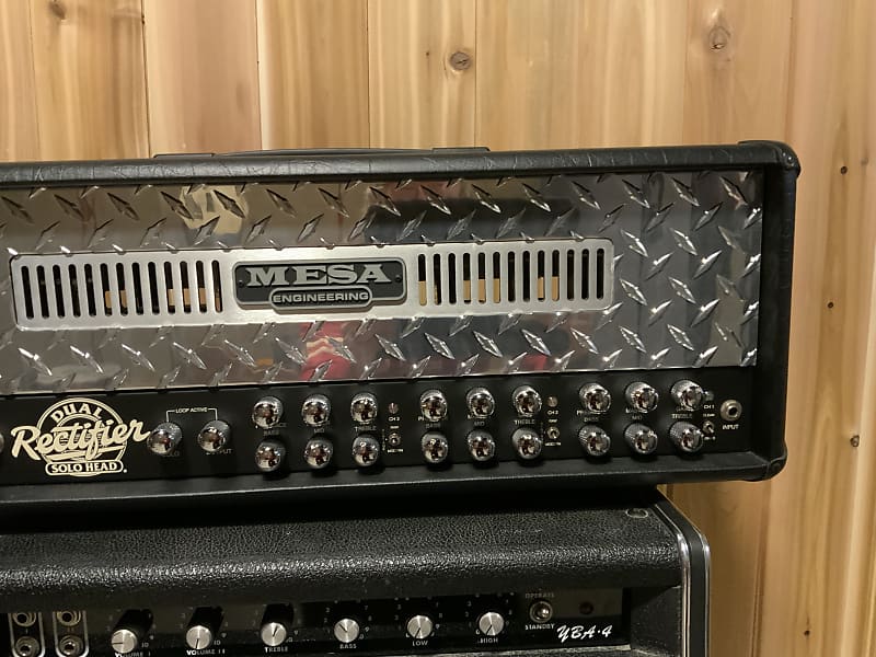 Mesa Boogie Dual Rectifier Solo Head 3-Channel 100-Watt Guitar Amp Head  2000 - 2009 | Reverb