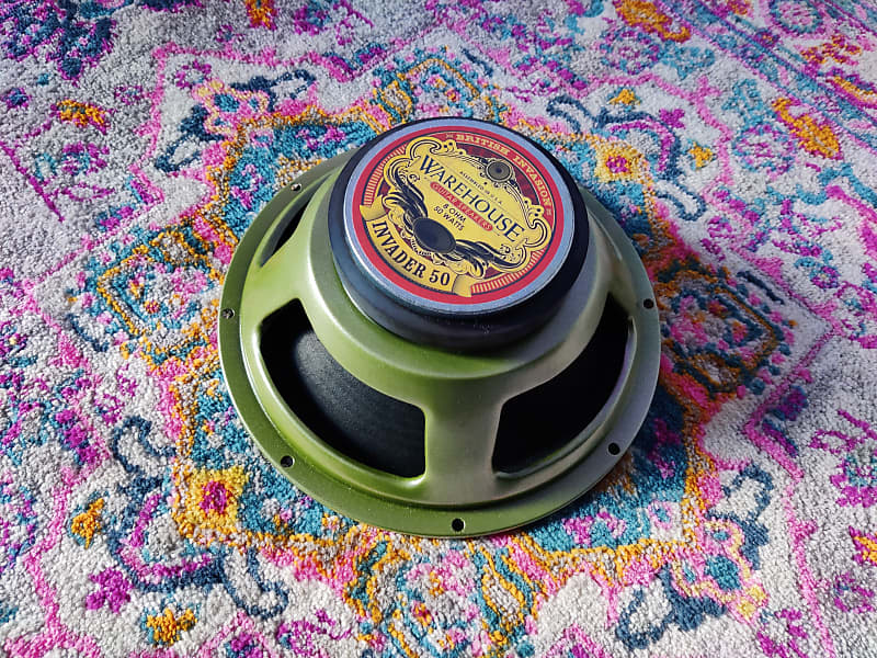 WGS Invader 50 British Invasion 50w Ceramic Speaker // High Reverb