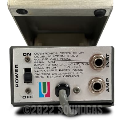 Musitronics Mu-Tron C-200 Volume-Wah | Reverb