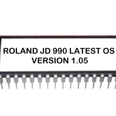 Roland jd-990 V. 1.05 firmware upgrade Update EPROM [ latest OS ] jd990