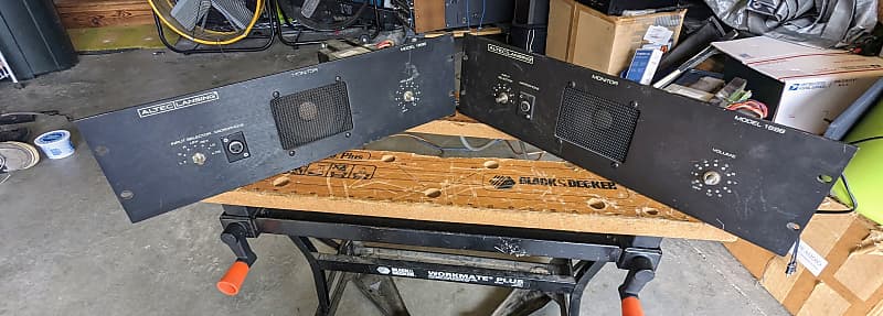 Altec Lansing 1698 rack mount monitors Pair 1870s - Grey | Reverb