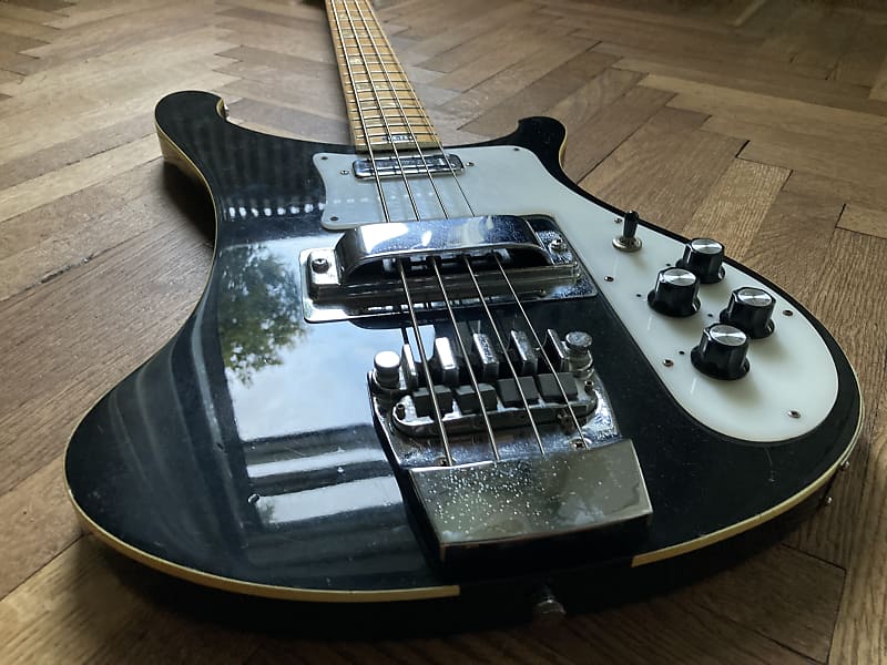 Aria Pro II Rb-750 Rickenbacker 4001 Bass 1970s Black | Reverb