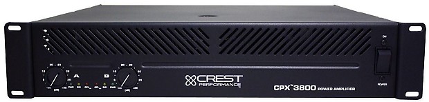 Crest Audio CPX Series CPX-3800 2650 Watt Professional Power Crest Audio CPX Series CPX-3800 2650 Watt Professional Power
