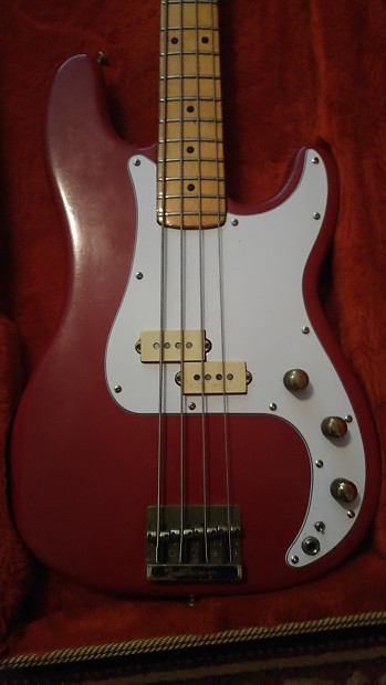 Fender American Precision Bass Special 1980 Red image 1