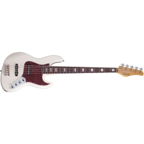Schecter Diamond J 5 Plus Active 5 String Bass Ivory Reverb Canada
