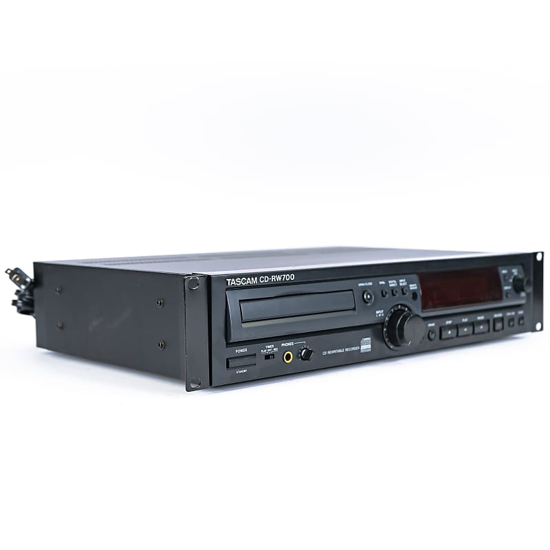 Tascam CD-RW700 CD RW 700 CD Recorder & Rewriter w/ Digital Gain 