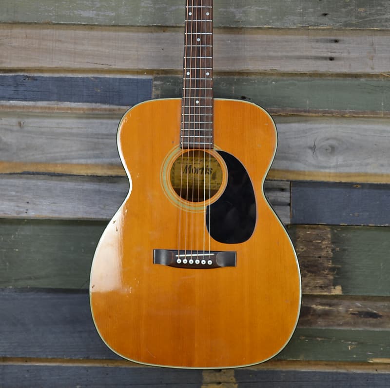上品なスタイル Morris FD-15 Acoustic Guitar 1973 Natural | Reverb ギター