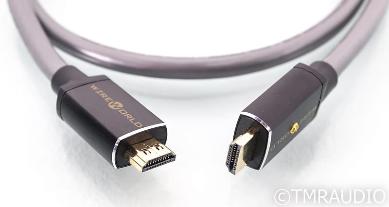 WireWorld Silver Sphere HDMI Cable 1m Digital Interconnect Reverb