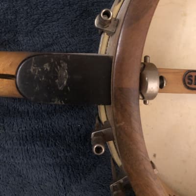 Slingerland May Belle Queen 4 string tenor banjo 1920’s maple tan image 16