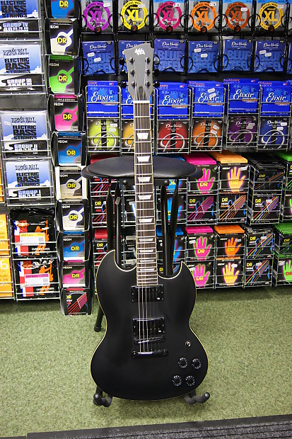 ASG Recoil electric guitar in satin black (S/H) image 1
