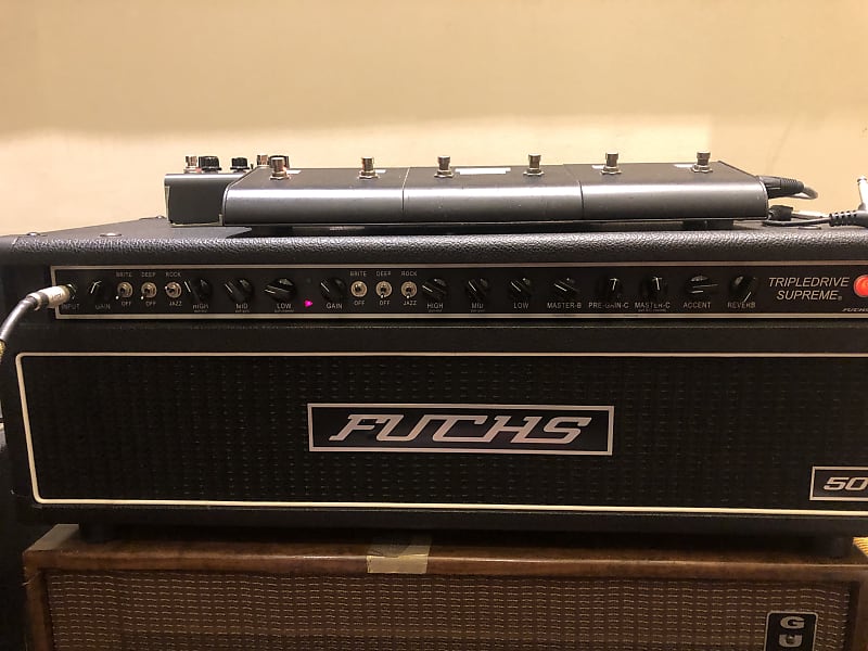 Fuchs Triple Drive Supreme TDS 50 Amplifier Head - 50 Watts w/ Half Power Mod - Dumble Tones image 1