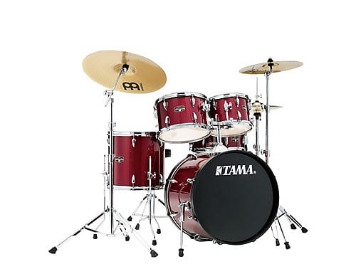 Tama Imperialstar 5-piece Complete Drum Kit w/ Meinl HCS Cymbals - 20" Bass (Used/Mint) image 1