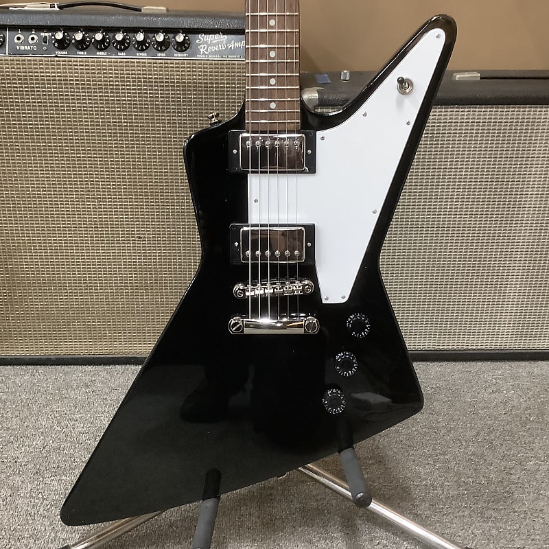 2022 Epiphone Explorer Black | Reverb