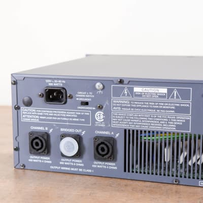 Electro-Voice (EV) Q44 Two-Channel Power Amplifier (church owned) CG00VCC image 6