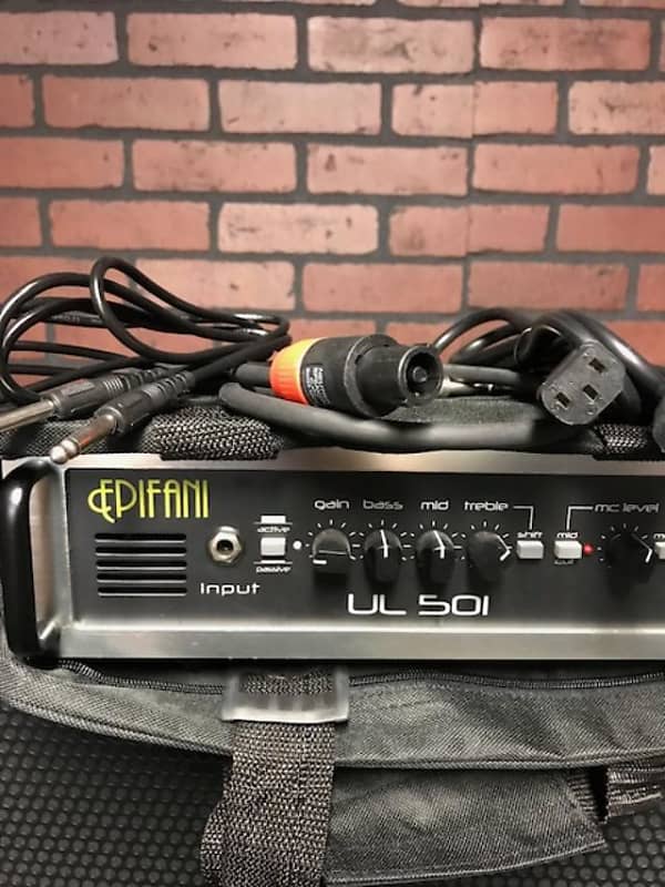 EPIFANI Piccolo UL501 bass amp head UL501 Reverb