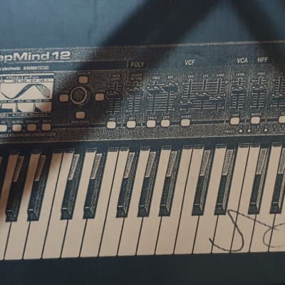 Behringer DeepMind 12 49-Key 12-Voice Polyphonic Analog Synth 2016 - Present - Black