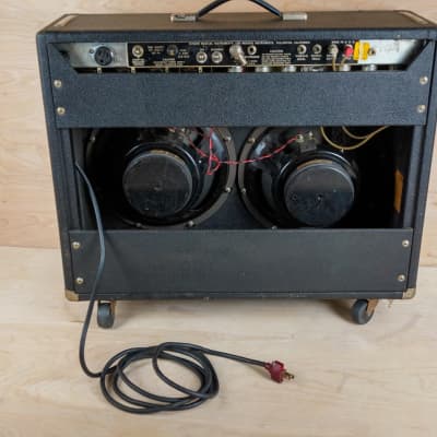 Fender Twin Reverb 2-Channel 100-Watt 2x12" Guitar Combo 1976 image 23